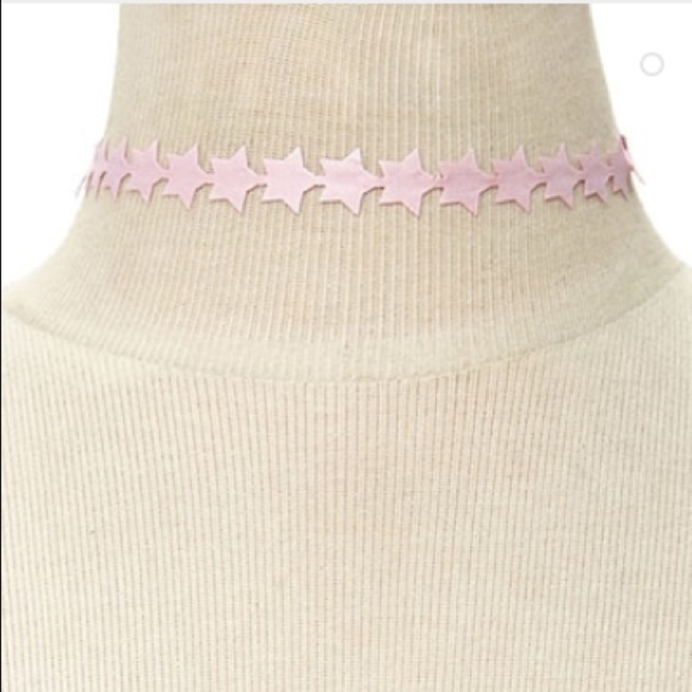 NWOT Pink Star Choker New Without Tags Gold